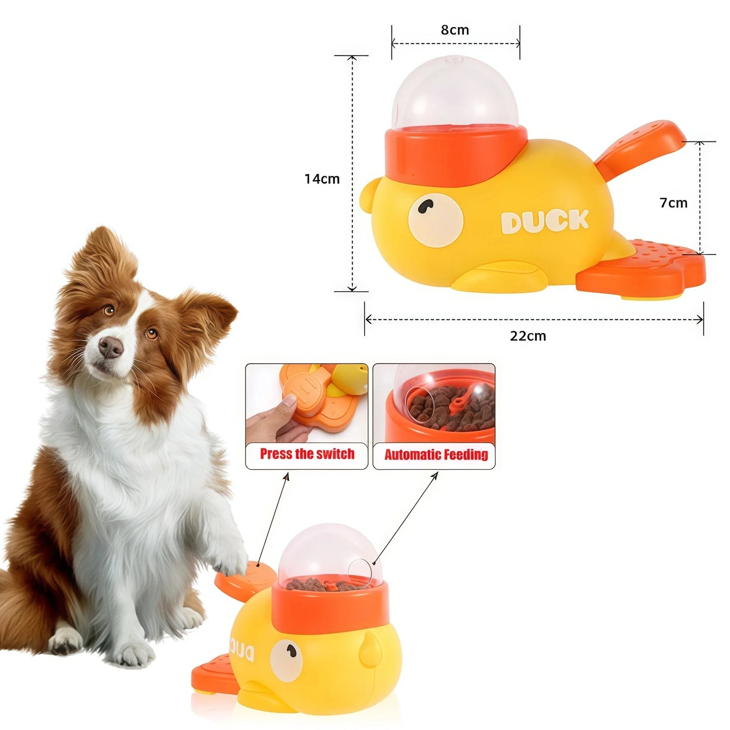 Duck IQ Puzzle Feeder - Interaktiver Slow Feeder