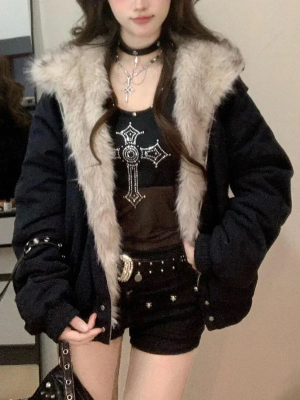 Warme Winter Parkajacke