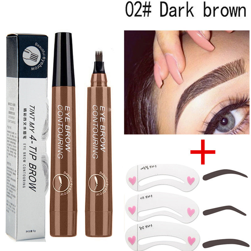 Augenbrauen oder Bartstift