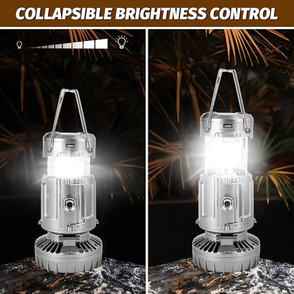 Camping Lampe mit USB und Solar 👥 Doppelpack-Special 2x Camp Light – nur CHF 69.90 (statt 79.80)