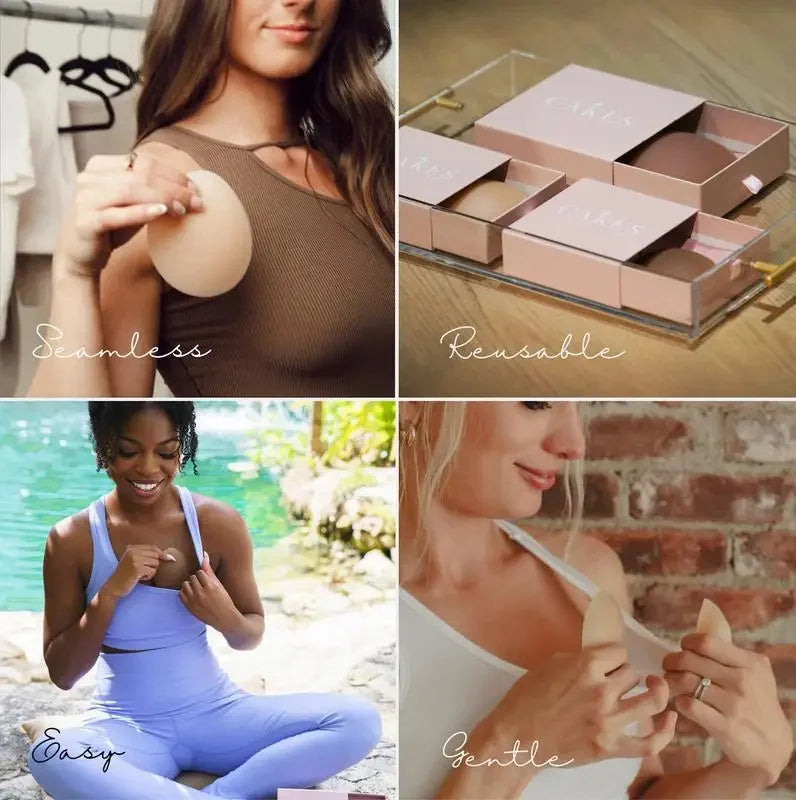 Nahtlose Ultra Thin Unsichtbare BH Nippelhülle