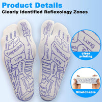 Akupressur Reflexzonenmassage Chart Socken