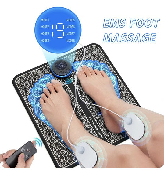 Entspannende Fußmassage Matte
