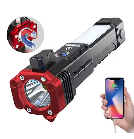 Multifunktionale wiederaufladbare Taschenlampe