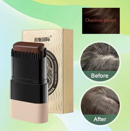 Instant-Haarfarbstift mit integriertem Kamm