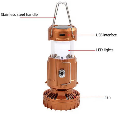 Camping Lampe mit USB und Solar 👥 Doppelpack-Special 2x Camp Light – nur CHF 69.90 (statt 79.80)
