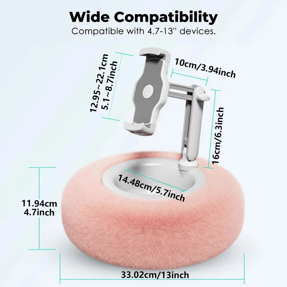 Plüsch Kissen Snack Bowl Tablet & Telefonhalter