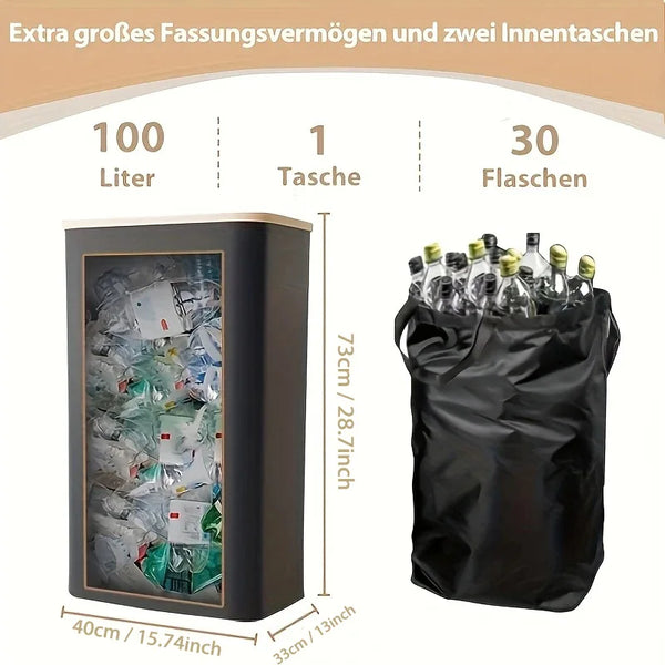 Faltbare Recycling-Tasche