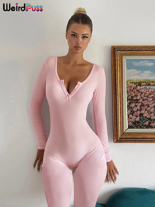 Stylischer Herbst-Jumpsuit für Damen