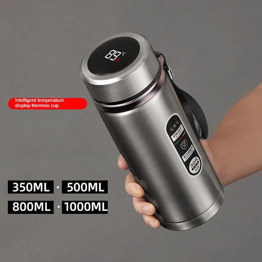 Schlaue Thermosflasche mit LED