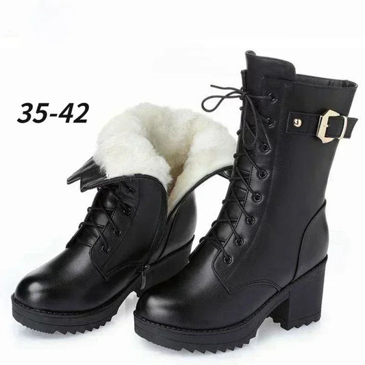 Warme Winterstiefel für Damen