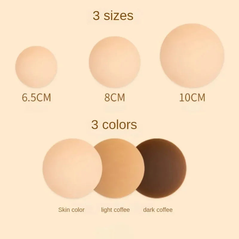 Nahtlose Ultra Thin Unsichtbare BH Nippelhülle